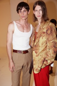 Backstage at Dries Van Noten Men's SS 2020