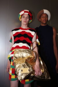 Backstage at JW Anderson Men's Spring 2020