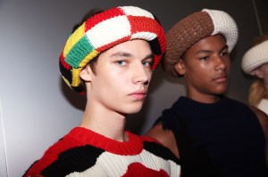 Backstage at JW Anderson Men's Spring 2020