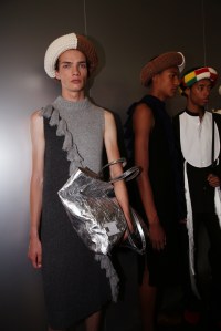 Backstage at JW Anderson Men's Spring 2020