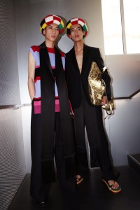 Backstage at JW Anderson Men's Spring 2020