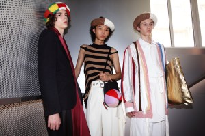 Backstage at JW Anderson Men's Spring 2020
