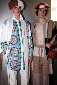 Backstage at JW Anderson Men's Spring 2020