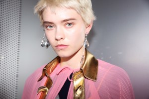 Backstage at JW Anderson Men's Spring 2020