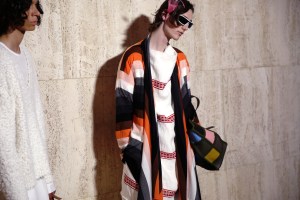 Backstage at Loewe  Men's Spring 2020
