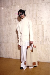 Backstage at Loewe  Men's Spring 2020