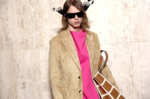 Backstage at Loewe  Men's Spring 2020