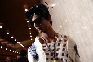 Backstage at Loewe  Men's Spring 2020