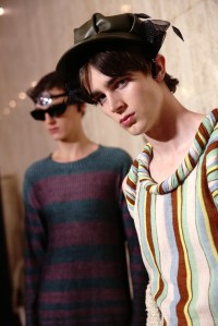Backstage at Loewe  Men's Spring 2020