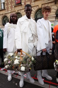 Backstage at Louis Vuitton Men's SS 2020
