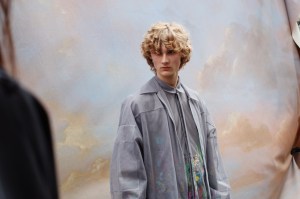 Backstage at Louis Vuitton Men's SS 2020