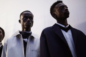 Backstage at OAMC Men's SS 2020, photographed in Paris on June 19th, 2019.