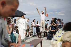 Backstage at Pigalle Paris Men's Spring 2020