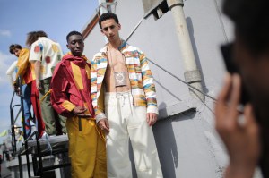 Backstage at Pigalle Paris Men's Spring 2020