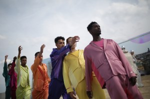 Backstage at Pigalle Paris Men's Spring 2020