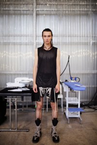 Backstage at  Rick Owens Men's SS 2020