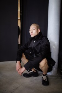 Backstage at  Rick Owens Men's SS 2020