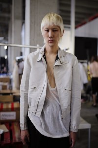 Backstage at  Rick Owens Men's SS 2020