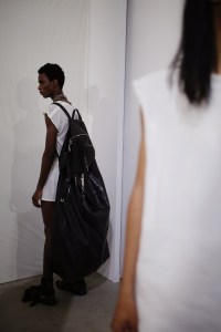 Backstage at  Rick Owens Men's SS 2020
