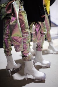 Backstage at  Rick Owens Men's SS 2020