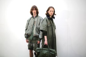 Backstage at Sacai  Men's Spring 2020
