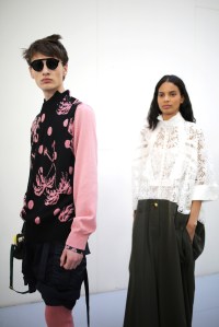 Backstage at Sacai  Men's Spring 2020