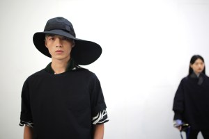 Backstage at Sacai  Men's Spring 2020