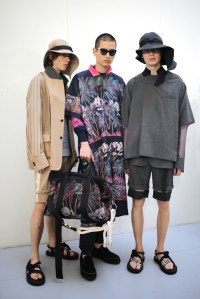 Backstage at Sacai  Men's Spring 2020