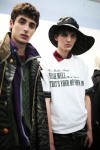 Backstage at Sacai  Men's Spring 2020