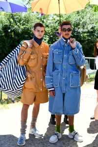 Backstage at Sunnei Men's Spring 2020