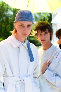 Backstage at Sunnei Men's Spring 2020