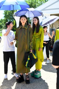 Backstage at Sunnei Men's Spring 2020