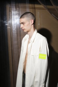 Backstage at United Standard Men's Spring 2020