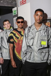 Backstage at United Standard Men's Spring 2020