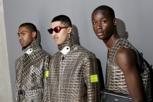 Backstage at United Standard Men's Spring 2020