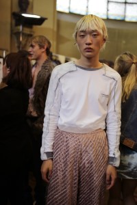 Backstage at Y/Project Men's Spring 2020