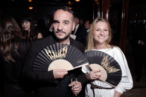 Francois Xavier Demaison and Anais Tihay