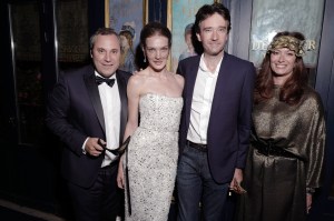Benjamin Patou, Natalia Vodianova, Antoine Arnault and Cordelia de Castellane