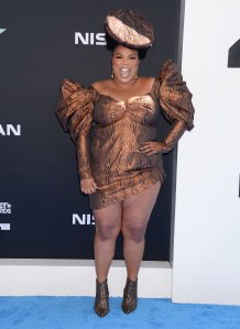 Lizzo
BET Awards, Arrivals, Microsoft Theater, Los Angeles, USA - 23 Jun 2019
Wearing House of Holland