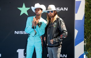 Lil Nas X and Billy Ray Cyrus
BET Awards, Arrivals, Microsoft Theater, Los Angeles, USA - 23 Jun 2019