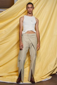 Bianca Saunders Presentation Men's Spring 2020 photographed in London on 09 June 2019
