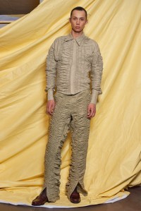 Bianca Saunders Presentation Men's Spring 2020 photographed in London on 09 June 2019