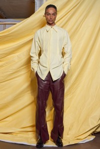 Bianca Saunders Presentation Men's Spring 2020 photographed in London on 09 June 2019