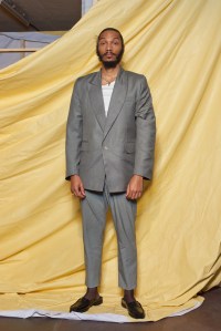 Bianca Saunders Presentation Men's Spring 2020 photographed in London on 09 June 2019