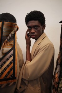 Backstage at CMMN SWDN Men's SS 202