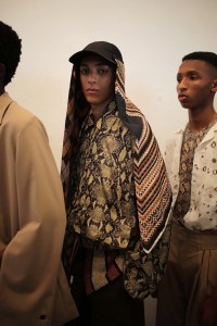 Backstage at CMMN SWDN Men's SS 202
