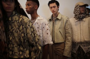 Backstage at CMMN SWDN Men's SS 202