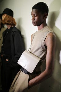 Backstage at Ami Alexandre Mattiussi Men's Spring 2020