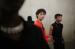 Backstage at Ami Alexandre Mattiussi Men's Spring 2020
