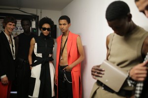 Backstage at Ami Alexandre Mattiussi Men's Spring 2020